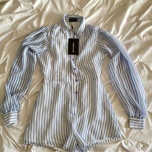 Pretty little thing romper brand new size 2